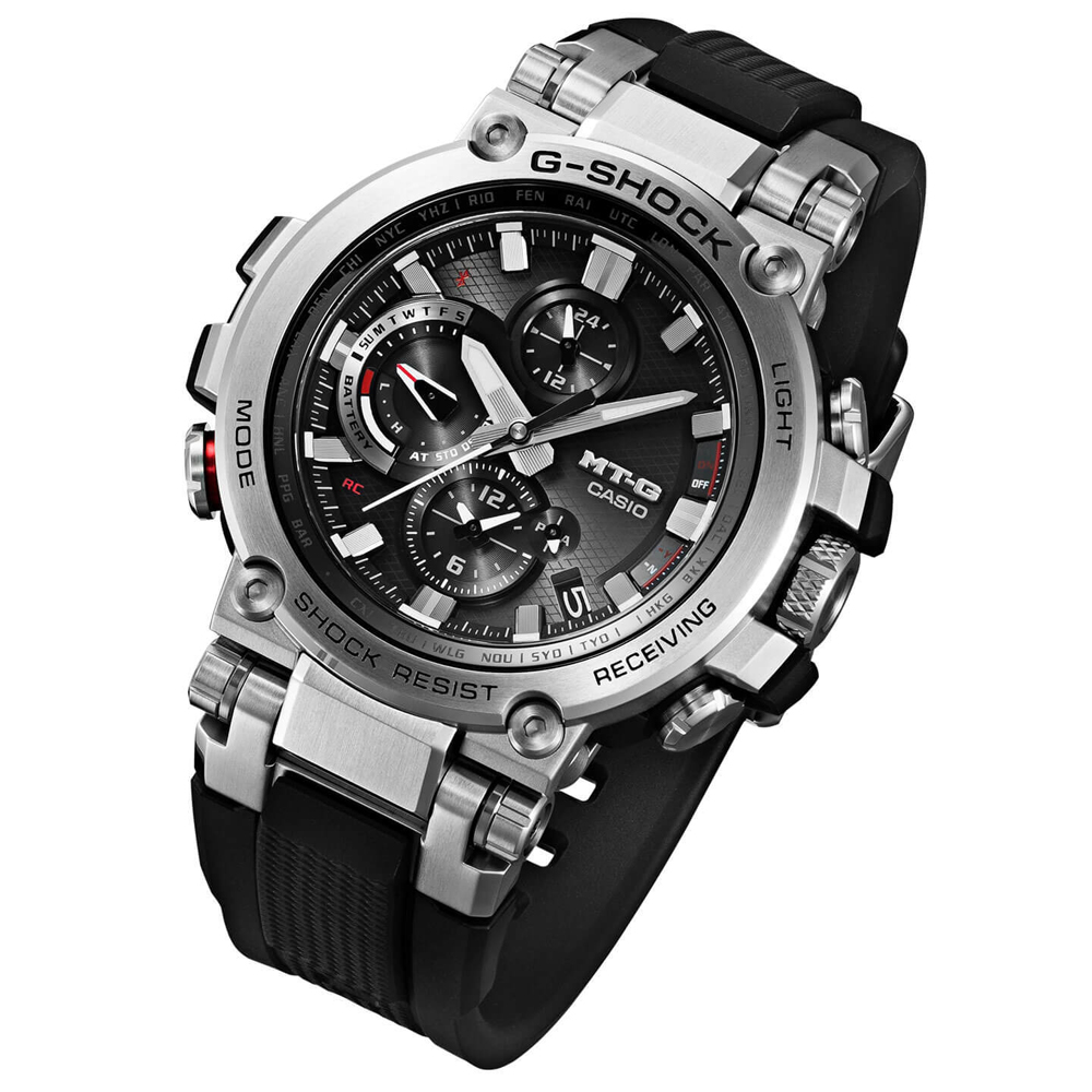 Nominación Girar en descubierto Amado G-Shock | MT-G dual display Digital Watch MTG-B1000-1A - ShopGMT