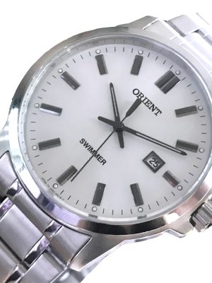 Orient | Quartz Contemporary Watch UNE5004W, Metal Strap - 41.0mm (Gents)