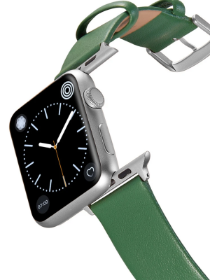 Happy Straps | 1x1 collection GreenRay - Apple Watch Leather Strap